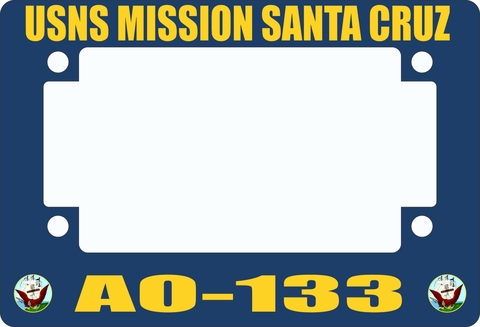 USNS Mission Santa Cruz AO-133 Motorcycle Frame