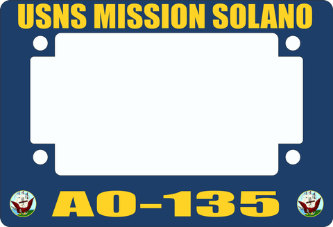 USNS Mission Solano AO-135 Motorcycle Frame