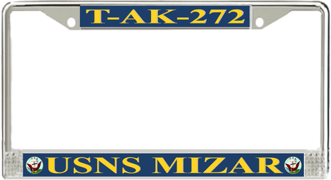 USNS Mizar T-AK-272 License Plate Frame