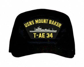 USNS Mount Baker T-AE-34 Ships Ball Cap