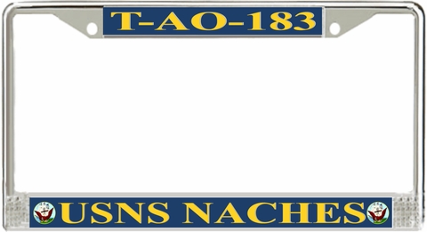 USNS Naches T-AO-183 License Plate Frame