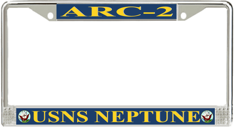 USNS Neptune ARC-2 License Plate Frame