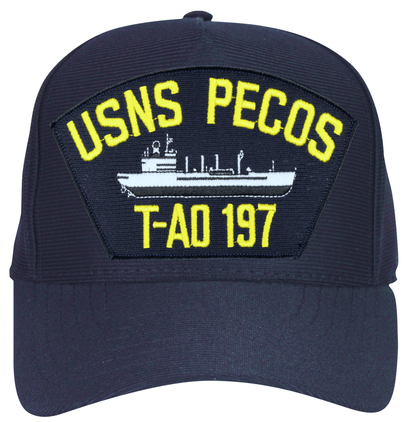 USNS Pecos T-AO-197 Ships Ball Cap