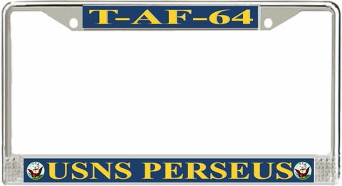 USNS Perseus  T-AF-64 License Plate Frame
