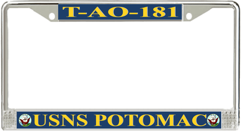 USNS Potomac T-AO-181 License Plate Frame