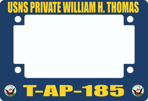 USNS Private William H. Thomas T-AP-185 Motorcycle Frame