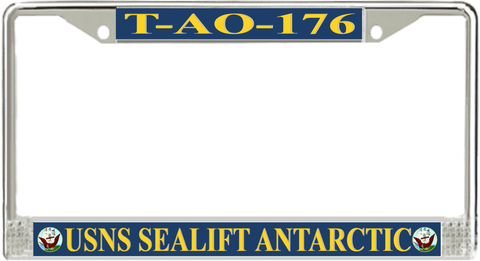 USNS Sealift Antarctic T-AO-176 License Plate Frame