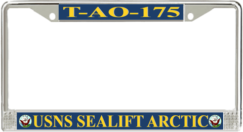 USNS Sealift Arctic T-AO-175 License Plate Frame