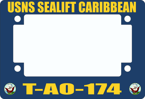 USNS Sealift Caribbean T-AO-174 Motorcycle Frame