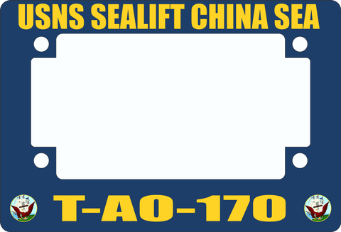 USNS Sealift China Sea T-AO-170 Motorcycle Frame
