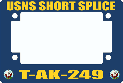 USNS Short Splice T-AK-249 Motorcycle Frame