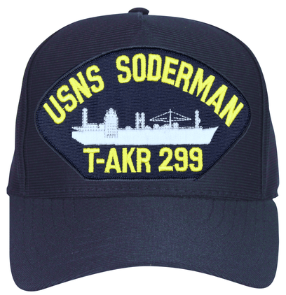 USNS Soderman T-AKR-299 Ships Ball Cap