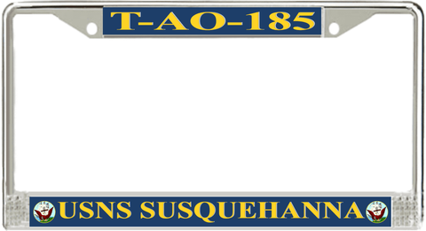 USNS Susquehanna T-AO-185 License Plate Frame