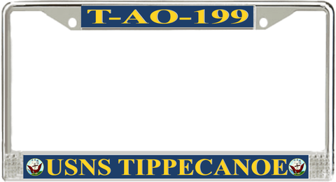 USNS Tippecanoe T-AO-199 License Plate Frame