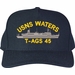 USNS Waters T-AGS 45 Ship Custom Embroidered Cap