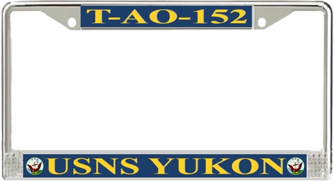 USNS Yukon T-AO-152 License Plate Frame