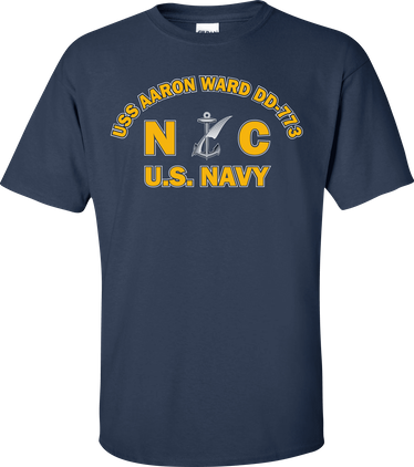 USS AARON WARD DD-773 Rate NC Counselor T-Shirt
