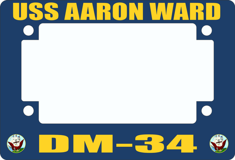 USS Aaron Ward DM-34 Motorcycle Frame