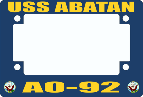 USS Abatan AO-92 Motorcycle Frame