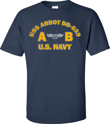 USS ABBOT DD-629 Rate AB Aviation Boatswains Mate T-Shirt