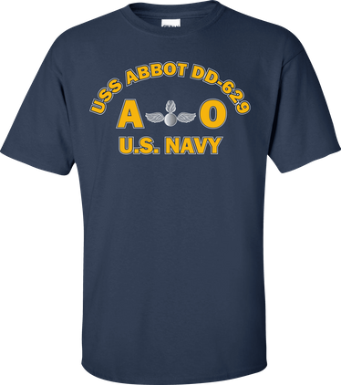 USS ABBOT DD-629 Rate AO Aviation Ordnanceman T-Shirt