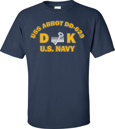 USS ABBOT DD-629 Rate DK Disbursing Clerk T-Shirt