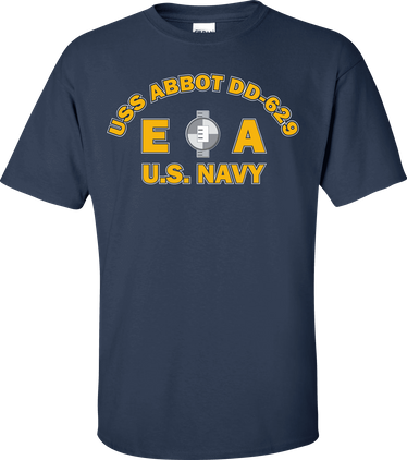 USS ABBOT DD-629 Rate EA Engineering Aide T-Shirt