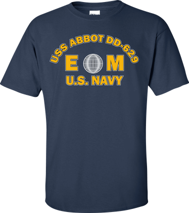 USS ABBOT DD-629 Rate EM Electricians Mate T-Shirt