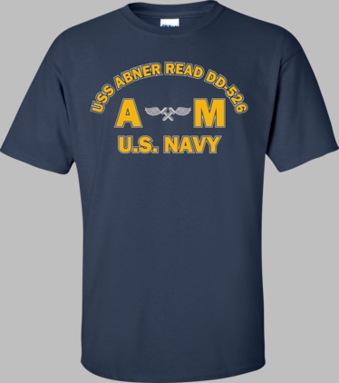 USS ABNER READ DD-526 Rate AM Aviation Structural Mechanic T-Shirt