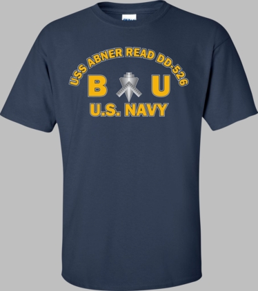 USS ABNER READ DD-526 Rate BU Builder T-Shirt