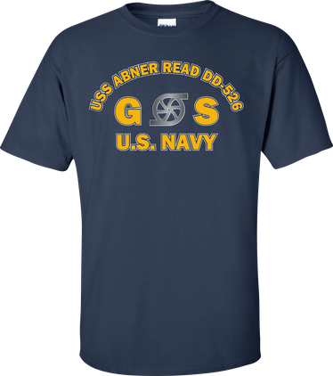 USS ABNER READ DD-526 Rate GS Gas Turbine System Technician T-Shirt