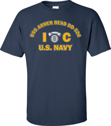 USS ABNER READ DD-526 Rate IC Interior Communications Electrician T-Shirt