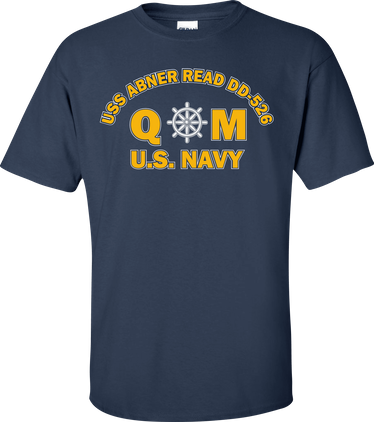 USS ABNER READ DD-526 Rate QM Quartermaster T-Shirt