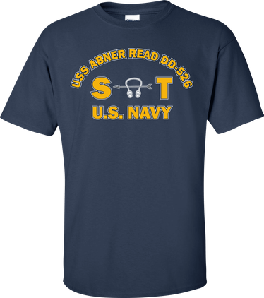 USS ABNER READ DD-526 Rate ST Sonar Technician T-Shirt