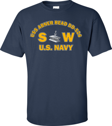 USS ABNER READ DD-526 Rate SW Steelworker T-Shirt