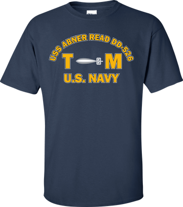 USS ABNER READ DD-526 Rate TM Torpedomans Mate T-Shirt