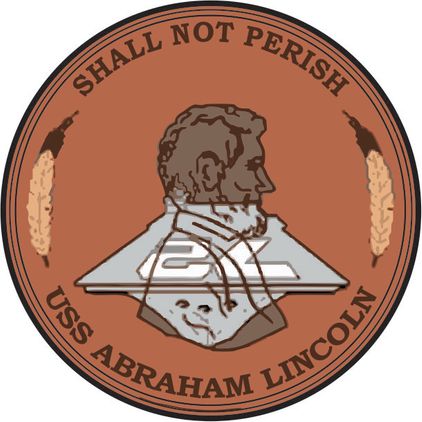 USS Abraham Lincoln CVN-72 Insignia Decal