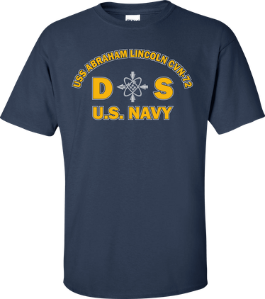 USS ABRAHAM LINCOLN CVN-72 Rate DS Data Systems Technician T-Shirt