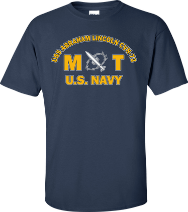 USS ABRAHAM LINCOLN CVN-72 Rate MT Missile Technician T-Shirt