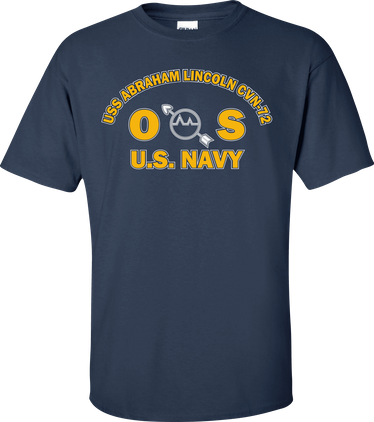 USS ABRAHAM LINCOLN CVN-72 Rate OS Operations Specialist T-Shirt