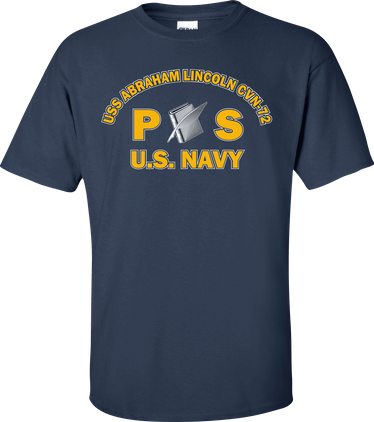 USS ABRAHAM LINCOLN CVN-72 Rate PS Personnelman T-Shirt