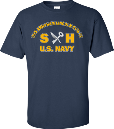 USS ABRAHAM LINCOLN CVN-72 Rate SH Ships Serviceman T-Shirt