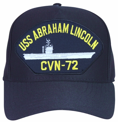 USS Abraham Lincoln CVN-72 Ships Ball Cap