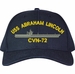 USS Abraham Lincoln CVN-72 U.S. Made Cap