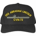 USS Abraham Lincoln CVN-72 U.S. Made Cap