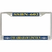 USS Abraham Lincoln SSBN-602 License Plate Frame
