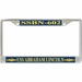 USS Abraham Lincoln SSBN-602 License Plate Frame