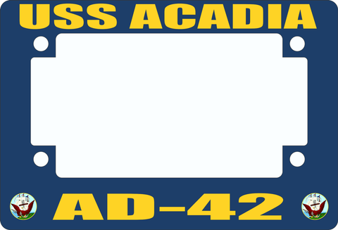 USS Acadia AD-42 Motorcycle Frame