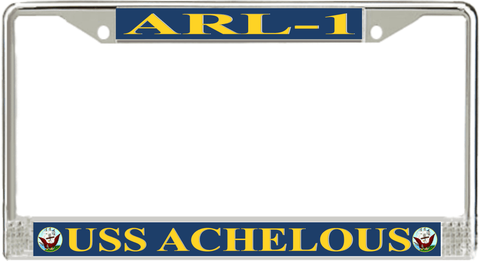 USS Achelous ARL-1 License Plate Frame