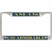 USS Admirable AM-136 License Plate Frame